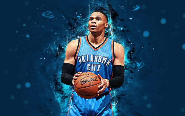 Awesome Russell Westbrook Background.