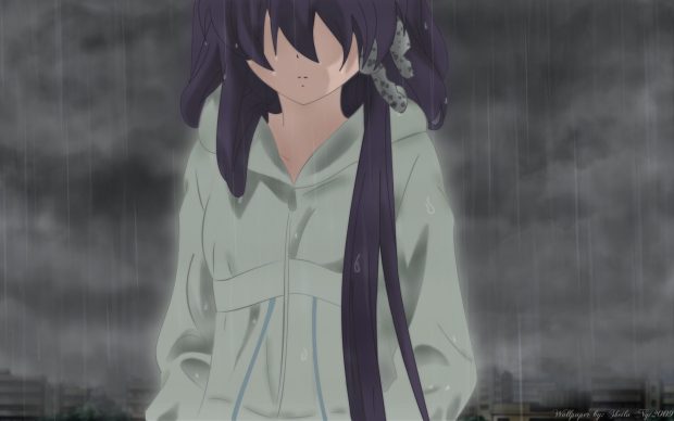 Awesome Sad Anime Wallpaper HD.