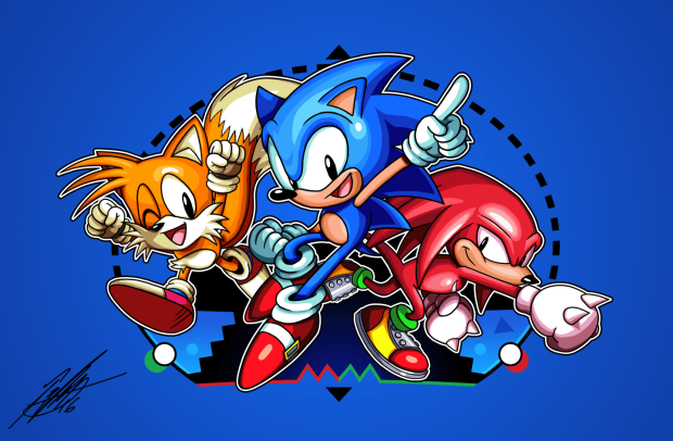 Awesome Sonic Mania Wallpaper HD.
