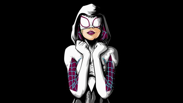 Awesome Spider Gwen Wallpaper HD.