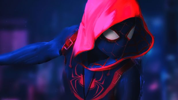 Awesome Spider Man Into The Spider Verse Wallpaper HD.