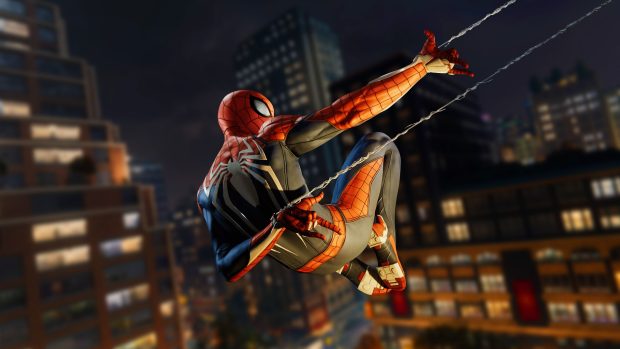 Awesome Spiderman PS4 Wallpaper HD.