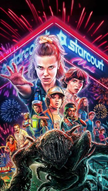 Awesome Stranger Things 4 Wallpaper HD.
