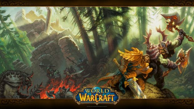 Awesome Warcraft Background.