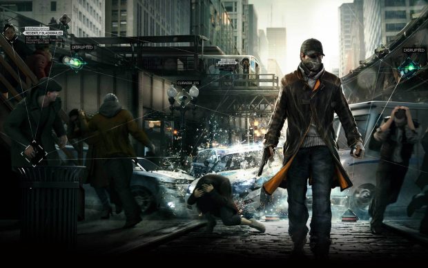 Awesome Watch Dogs Background.