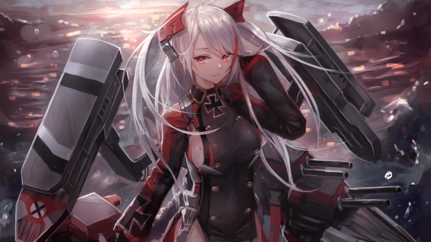 Azur Lane Wide Screen Wallpaper.