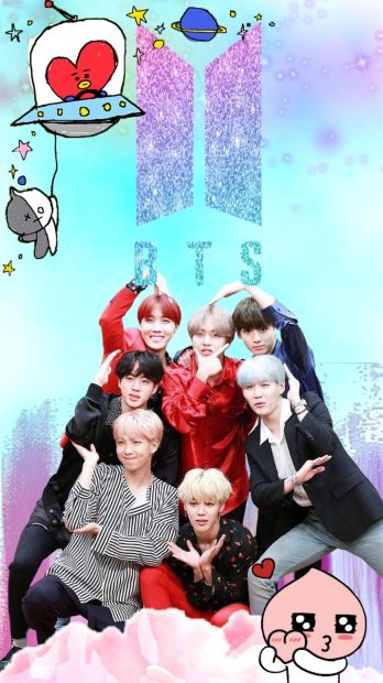 BTS Wallpaper Aesthetic Fan Girl.