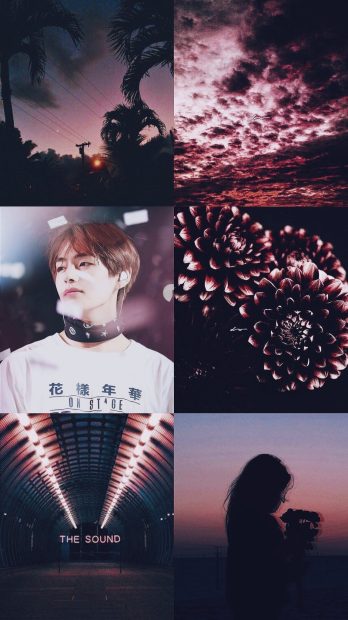 BTS Wallpaper Aesthetic Image Free Download.