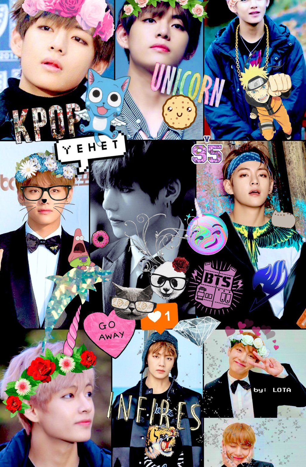 BTS Collage Wallpapers  Wallpaper Cave