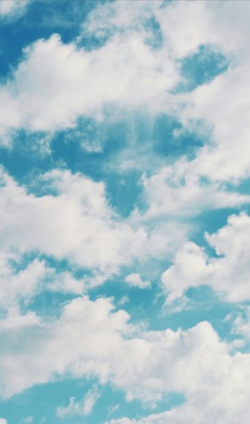 Baby Blue Cloud Aesthetic Wallpaper HD.