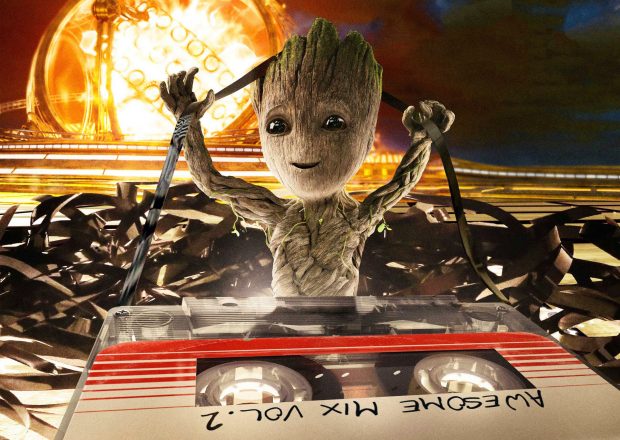 Baby Groot Desktop Wallpaper.