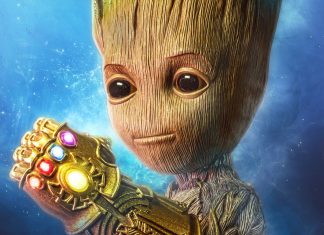 Baby Groot Wallpaper Desktop.