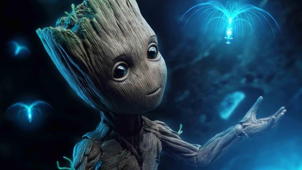 Baby Groot Wallpaper Free Download.