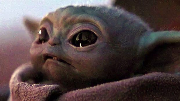 Baby Yoda Background HD 1080p.