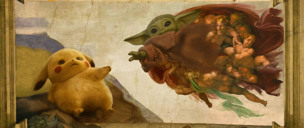 Baby Yoda Background High Quality.