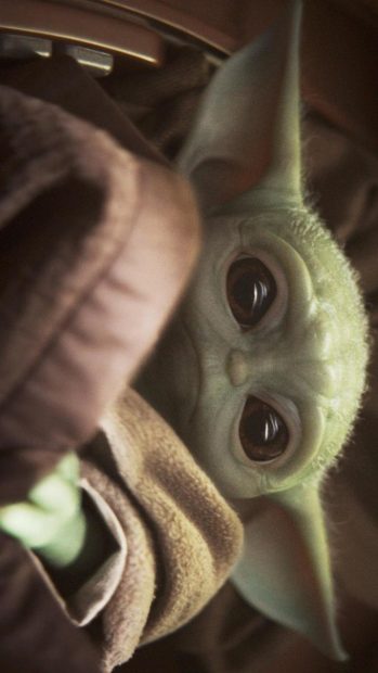 Baby Yoda Cutest Phone Wallpaper HD.