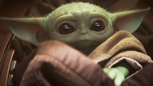 Baby Yoda HD Background Computer.