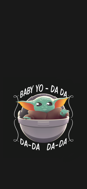Baby Yoda Phone Wallpaper High Quality.
