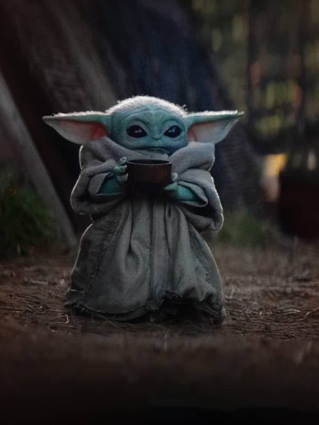Baby Yoda Phone Wallpaper High Resolution.