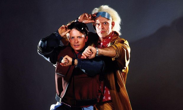 Back To The Future HD Wallpaper Computer.