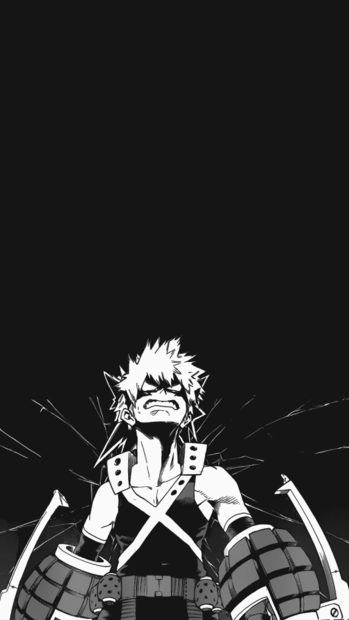 Bakugo MHA Wallpaper HD.