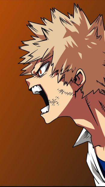 Bakugo My Hero Academia Phone Wallpaper HD.