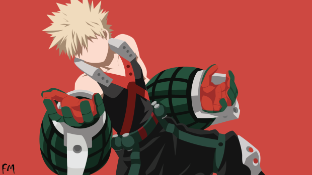 Bakugou Aesthetic HD Wallpaper Free download.