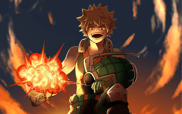 Bakugou Aesthetic Wallpaper High Resolution.