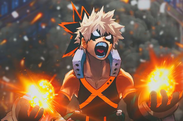 Bakugou HD Wallpaper.