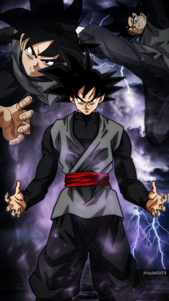 Base Form Goku Black Wallpaper HD.