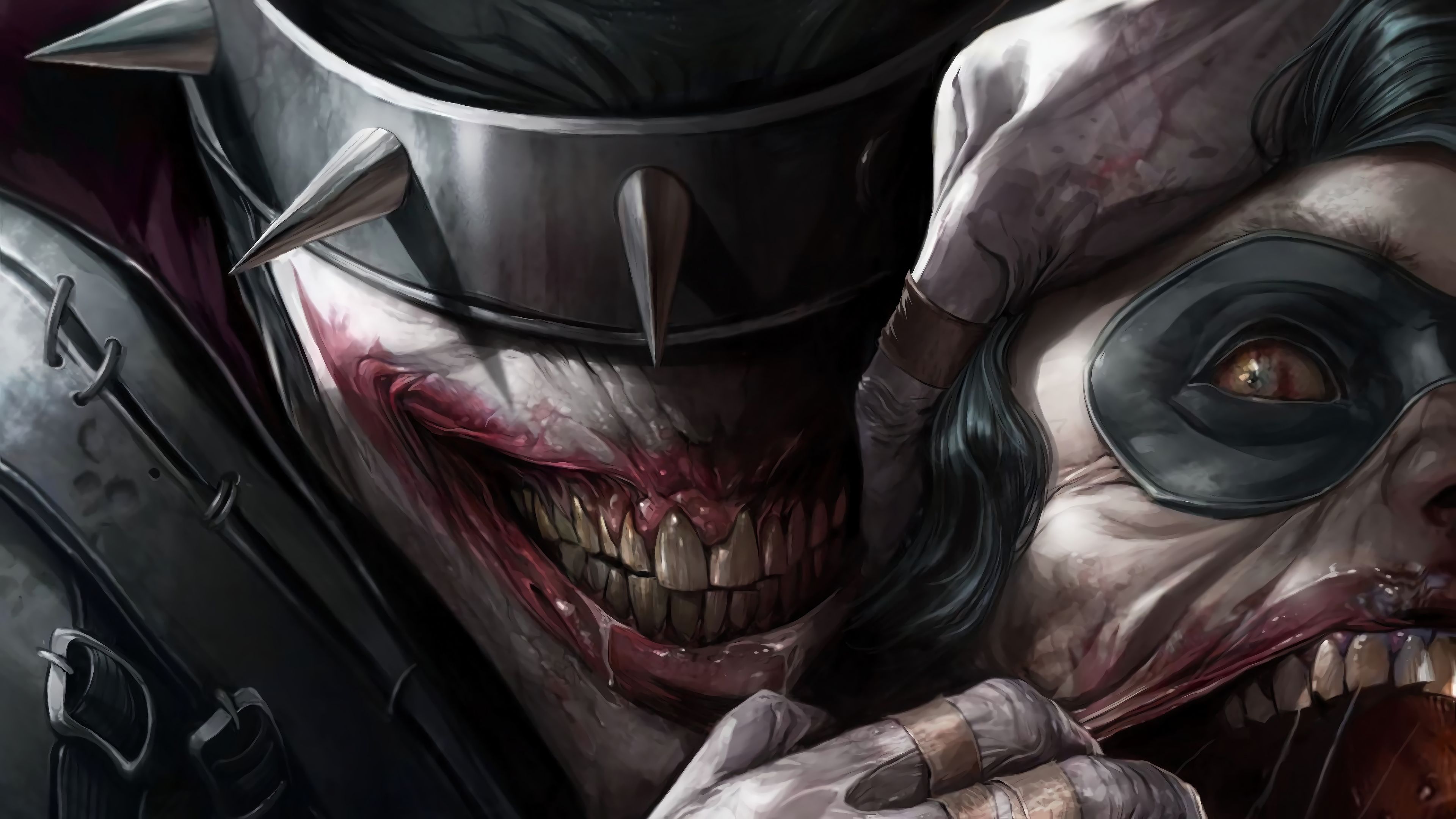Download The Batman Who Laughs  A Dark and Sinister Being Wallpaper   Wallpaperscom