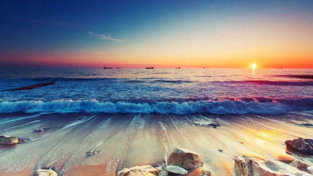 Beach Cute PC Wallpaper.