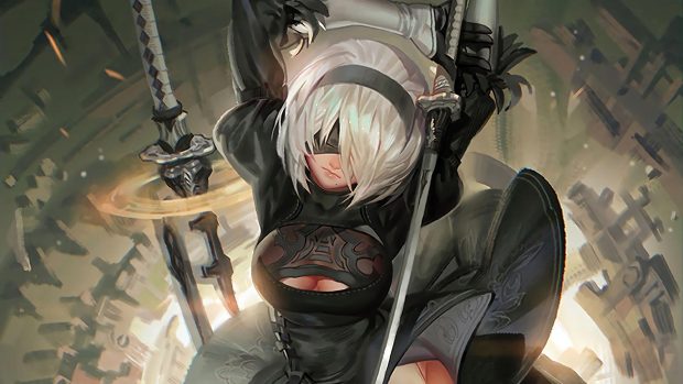 Beautiful 2B Background.