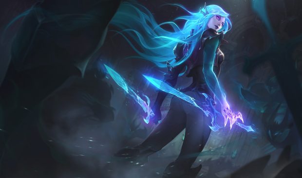 Beautiful 4K LOL Background Katarina.