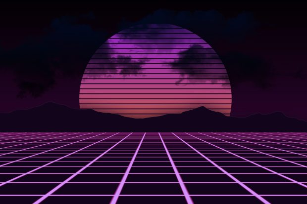 Beautiful 80 s Wallpaper HD.