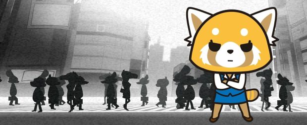 Beautiful Aggretsuko Background.