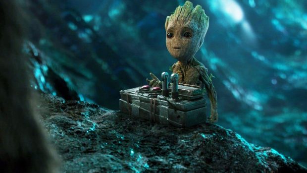 Beautiful Baby Groot Wallpaper HD.