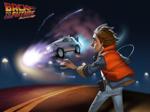 Beautiful Back To The Future Wallpaper HD.