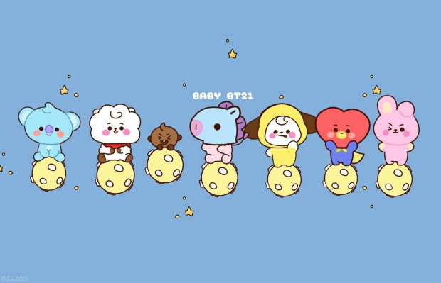 Beautiful Bt21 Background.