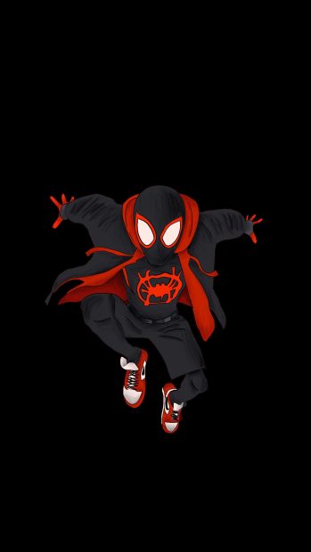 Beautiful Cool Miles Morales Background.