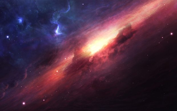 Beautiful Cool Space Background.