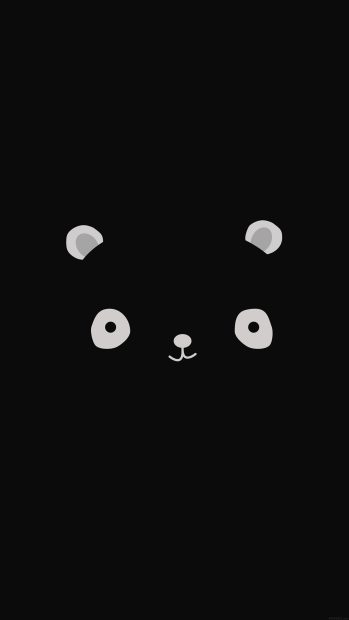 Beautiful Cute Black Wallpaper.