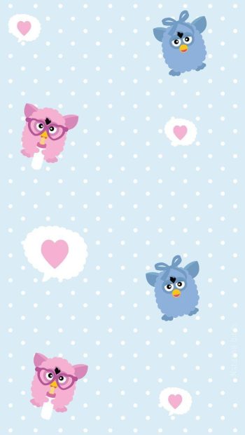 Beautiful Cute Kawaii Background.