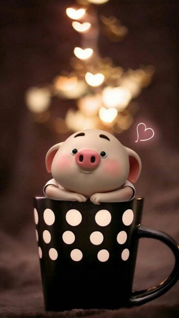 Beautiful Cute Pig Backgrounds.