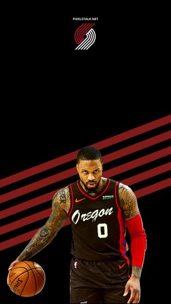 Beautiful Damian Lillard Wallpaper HD.