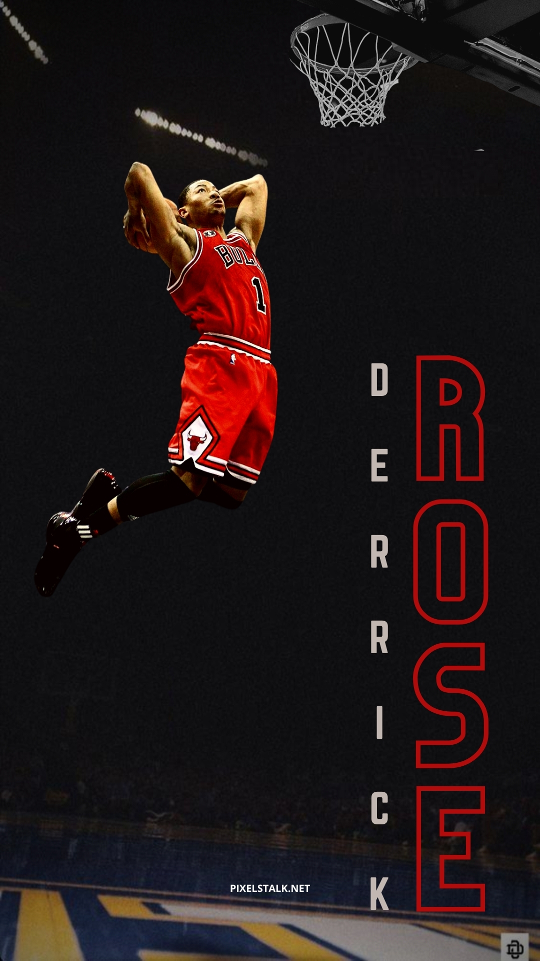 Derrick Rose Bulls Wallpaper NBA Art by skythlee on DeviantArt