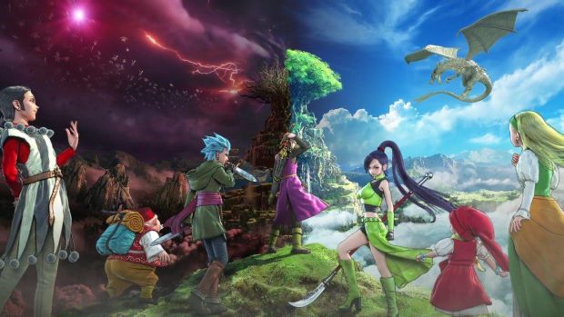 Beautiful Dragon Quest 11 Wallpaper HD.