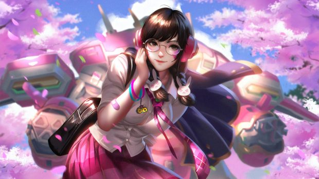 Beautiful Dva Wallpaper HD.