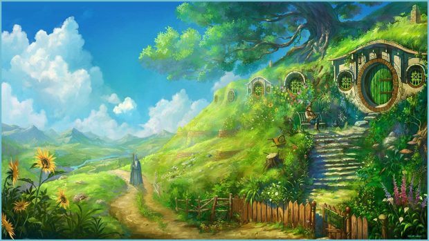 Beautiful Ghibli Wallpaper HD.