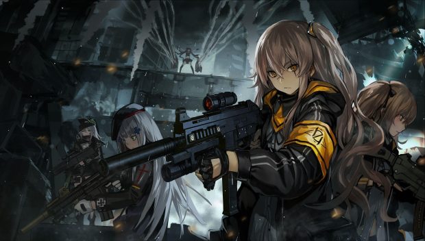 Beautiful Girls Frontline Wallpaper HD.